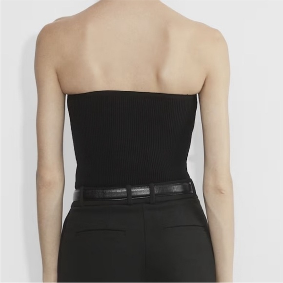 Aritzia Babaton Sculpt Knit Sweetheart Ribbed Tube Top in Black – Size XS - Picture 5 of 16